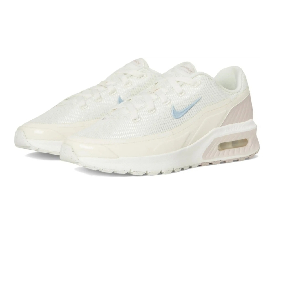 Nike Women's White and Light Blue Sneakers